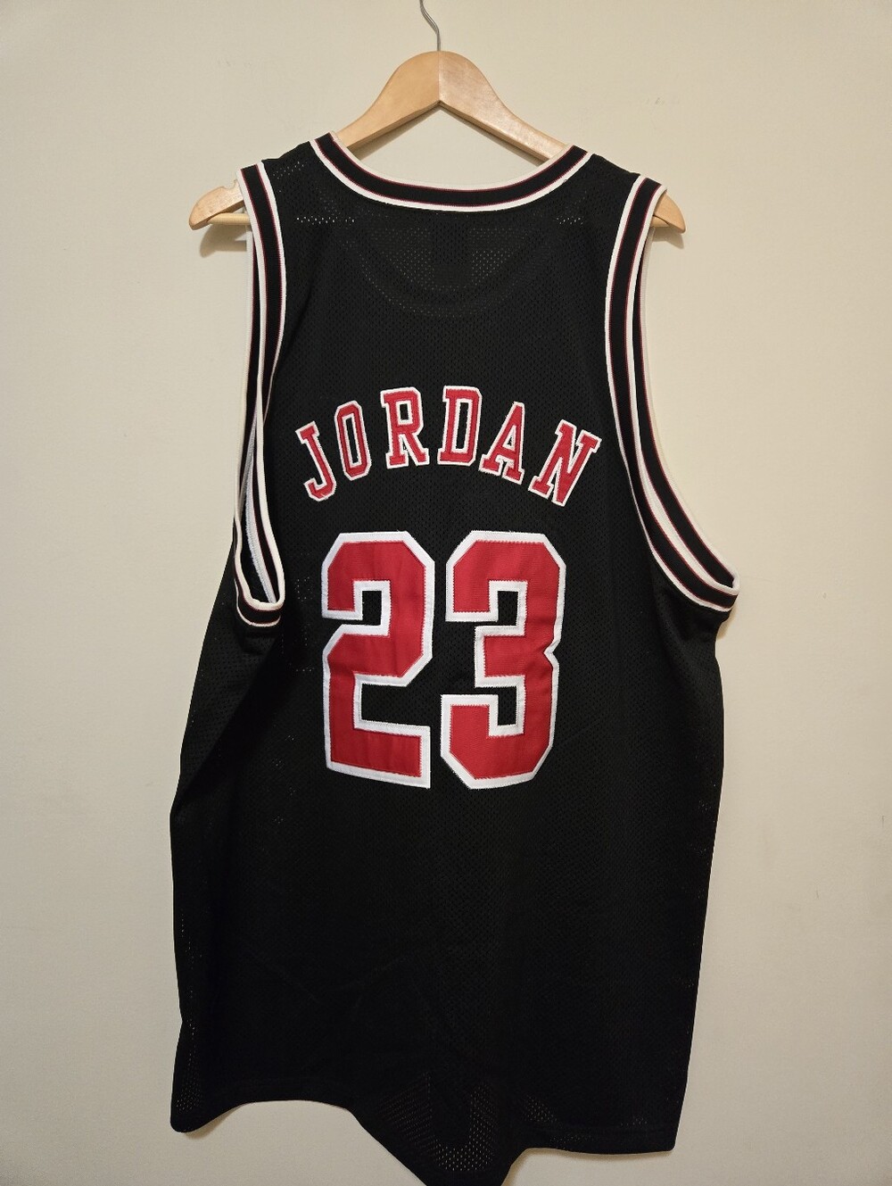 Vintage Black Jordan 23 Basketball Jersery - Picture 2 of 5